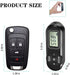 Personal FM Walkman Radio, Mini Digital Tuning Portable Radio with Headphones, Belt Clip, LCD Display, Pocket Radio for