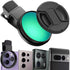 CPL Polarizing Filter for Phone - 52mm Camera Lens Filter with Clip for iPhone 14 Pro Max, Samsung Galaxy