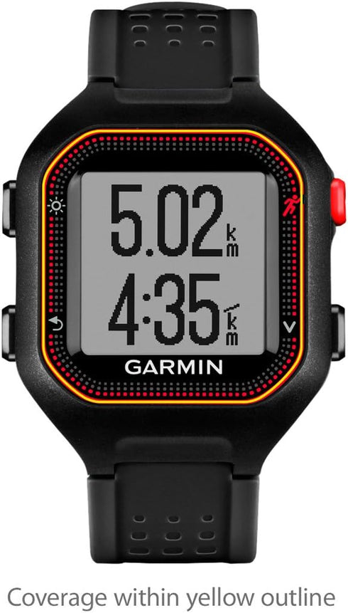 BoxWave Screen Protector for Garmin Forerunner 25, Black/Red - ClearTouch Crystal (2-Pack), HD Film Skin