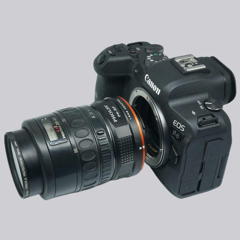 Lens Mount Adapter for Pentax K PK Lens to Canon EOS RF-Mount Camera Body for EOS R Series