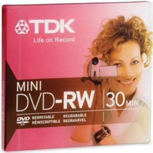 mini DVD-RW, 1.4GB ReWriteable