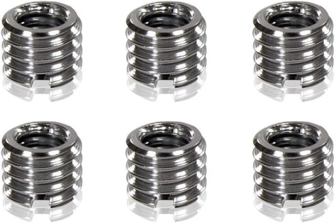 3/8" to 1/4" Tripod Ballhead Reducer Bushing Convert Screw Adapter for Tripod Monopod Ballhead Video Light