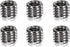 3/8" to 1/4" Tripod Ballhead Reducer Bushing Convert Screw Adapter for Tripod Monopod Ballhead Video Light