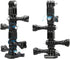 3-Way Adjustable Extension Pivot Arm Adapter Mount Kit for Action Cameras, Long and Short, Straight Joints