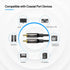 VIOY Coaxial Digital Audio Cable (15 FT), Subwoofer Cable RCA Male to Male HiFi 5.1 SPDIF Stereo Coaxial Audio Cable for Home Theater, HDTV, Amplifier Speaker Soundbar