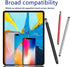 Stylus Pens for Touch Screens (8-Pack Ayzmjin) - Stylists Pen for iPhone, iPad, Android Phones, High Precision,