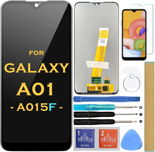 Screen Replacement LCD Display Touch Digitizer Assembly for Samsung Galaxy A01 2019 A015 (Black)