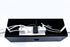 NEET Large Cable Management Box, Computer Cord Organizer to Hide and Conceal Power Cables for Desks, Black Stitched