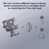 FANAUE CPC-09/17 Phone Mount - 17mm Ball for Garmin GPS Bracket & Motorcycle Bike Holder, Compatible 5.5-7"