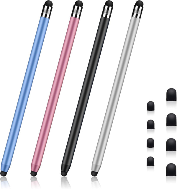 Stylus Pens for Touch Screens, 4-Pack High Sensitivity Capacitive Stylus for iPhone/iPad/Tablet/Smartphones/Samsung