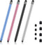 Stylus Pens for Touch Screens, 4-Pack High Sensitivity Capacitive Stylus for iPhone/iPad/Tablet/Smartphones/Samsung