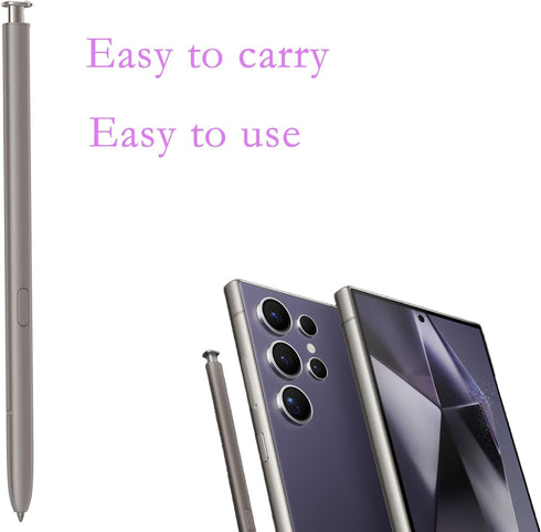 2 Pack S24 Ultra S Pen for Samsung Galaxy S24 Ultra 5G, Stylus Pen Replacement for Galaxy S24 Ultra (Violet)