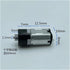 P98LJZQ 10mm M10 1.5V 3V 3.7V 85RPM Mini Micro Planetary Gear Motor Small Gearbox Reducer Motor DC Slow Speed Cross