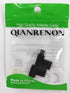 QIANRENON USB C to Micro USB 90° Angle Charging Data Connector, Right Angle Adapter for Phone and Camera