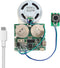 Recordable Sound Module, Icstation 8M USB Programmable Sound Chip with Speaker, Push Button Activated for DIY Music