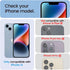4 Pack Privacy Screen Protector for iPhone 14 (6.1 inches) with 2 Pack Camera Lens Protector, 9H Hardness Scratch
