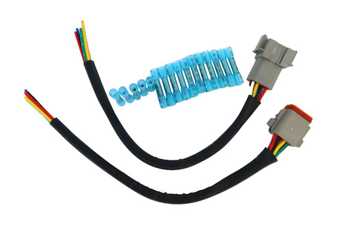DT Connector Pigtail Cable 8 Pin Male and Female 1ft/30cm (8 Pin)