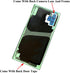 Galaxy Note 10 Plus Back Glass Replacement Door Panel Cover for Samsung Galaxy Note10+ 5G (Aura Glow)