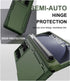 Wallet Case for Samsung Galaxy Z Fold 5 - Heavy Duty Rugged Phone Case with Screen Protector & Hinge Protection - Slide