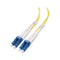 Cable Matters Plenum Rated Duplex OS2 Single Mode Fiber Optic Patch Cable - 1m / 3.3ft, LC to LC UPC