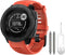 NotoCity Soft Silicone Replacement Watch Strap for Garmin Instinct 2/Solar/Tactical (Flame Red)