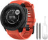NotoCity Soft Silicone Replacement Watch Strap for Garmin Instinct 2/Solar/Tactical (Flame Red)