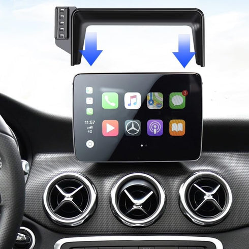 Car Phone Holder for 2015-2019 Mercedes GLA X156 CLA C117 W117, Phone Stand for 8-inch Navigation Screen