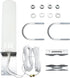 Boobrie 4G 10dBi-12dBi 698-2700MHz 16.4Ft 4G LTE Antenna High Gain Outdoor Antenna OmniDirectional Dual SMA Male