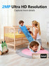 YYSY 2K 2.4/5GHz 360 2 Pack Indoor Security Cameras for Home Security, Dual-Band WiFi Baby Monitor with Phone App