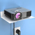 DAWASAPAT Small Projector Shelf,Projector Wall Mount Floating Rack Holder with Cable Ties
