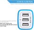 Wall Charger, USB Charger Adapter, 3.1A/3Pack Multi Port Fast Charging Cube Power Block for iPhone 15 14 13 12 11 Pro