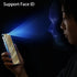 2 Pack Gold Anti-Blue Tempered Glass Screen Protector for iPhone 15 Pro Max, 6.7", 9H Hardness, Full Coverage.