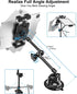 Metal Tablet Mount for Truck, Heavy Duty Super Suction Cup Dashboard Windshield Mount for 4.7-13" Tablets