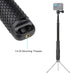 SOONSUN 45'' Aluminum Waterproof Extension Monopod for GoPro Hero 12 11 10 9 8 7 6 5 4, Insta360 Cameras