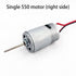 PTILSERY 12V 10000RPM Multifunctional High Speeded Motor for Toy Boats and Intelligent Car Small Gear Motor with High