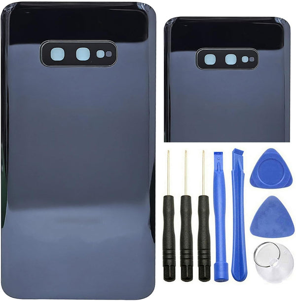 Ubrokeifixit Galaxy S10e G970 Rear Back Glass Door Cover Replacement for Samsung Galaxy S10e 5.8", Black