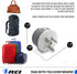 OREI Australia, New Zealand, China Power Plug Adapter with 2 USA Inputs - Travel 3 Pack - Type I (US-16) for Cell