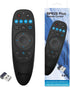 BPR2S Plus Air Mouse Remote Control, Bluetooth Voice Remote with USB Receiver, 6 Axis Gyroscope for Android TV Box