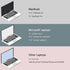 BAGSMART Laptop Sleeve Bag, Pink, Compatible with MacBook Air/Pro 13-13.3 inch & MacBook Pro 14 Inch, Protective Case