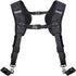 Ztowoto Double Shoulder Camera Strap Harness, Quick Release Adjustable Dual Tether Strap for DSLR SLR Cameras