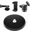 UTEBIT Magnetic Camera Mount Base Stand Kit 66mm, Magnet Tripod with 1/4 Screw Mini Ball Head, GoPro Adapter, Phone