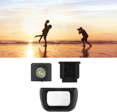 EP10 A6000 A6100 A6300 A5000 0.2oz Camera Eyepiece Eyecup with Level Device for Camera, Viewfinder Protecting, Less Bad
