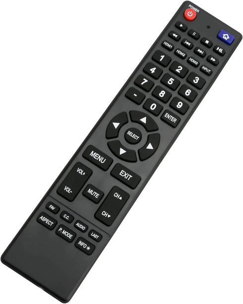 850125633 Replacement Remote Control for Hitachi TV Models - LE49A6R9, LE32E6R9, LE55A6R9, and More