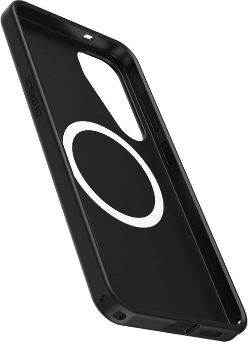 OtterBox S25+ Symmetry Samsung Galaxy Series Magnet Case - Black (Ships in Polybag, Ideal for Business Customers)