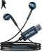 USB Headset with Microphone for PC, 2M USB Earbuds for Laptop, PS4/PS5, Volume Control & Mute, Ideal for Home & Office.