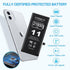 XYIRMCYF 21800mAh 11, 0 11, Super Capacity Battery Compatible with iPhone Cycle Li-Polymer Replacement Battery