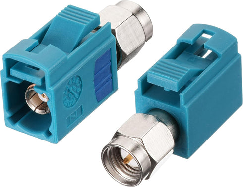 Superbat Fakra Z Female to SMA Male Adapter 2Pcs,Vehicle Antenna Adapter Connector for