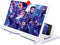 3D Screen Magnifier Amplifier, HD Projector for Movies, Videos, and Games, Foldable Phone Stand for All Smartphones