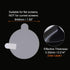 5pcs Watch Glass Screen Protectors 49mm, Anti-Blue Light TPU Anti-Scratch Waterproof for Universal Smartwatch
