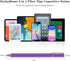 Fonus Purple Stylus M9X for Galaxy A03s A13 A14 A23 A53 A54 5G Phones - Lightweight Touch Screen Pen Aluminum Fiber Tip